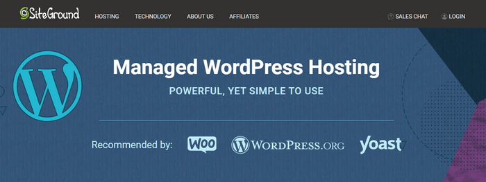SiteGround Managed WordPress Hosting