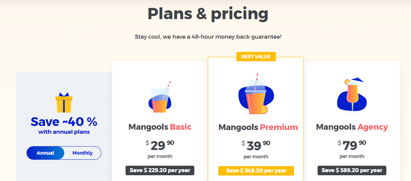 mangools pricing