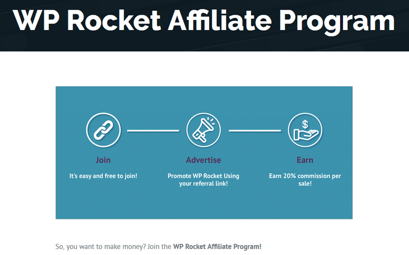wp rocket affiliate program